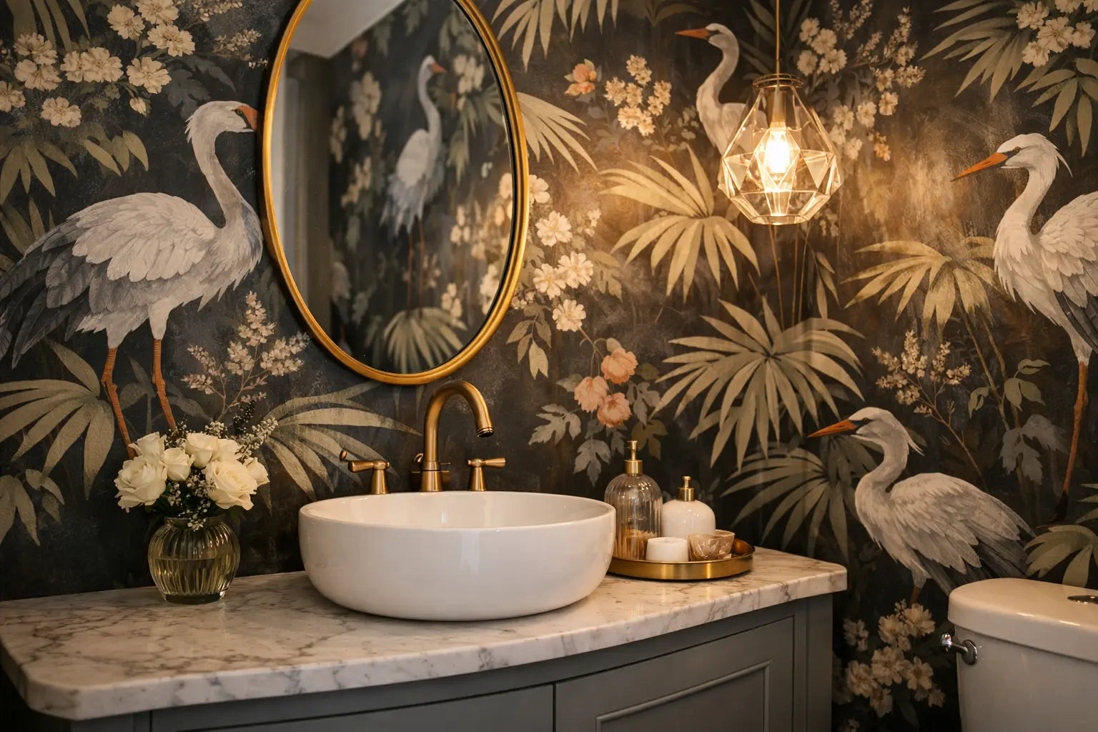 Best Wallpaper for Powder Room Style