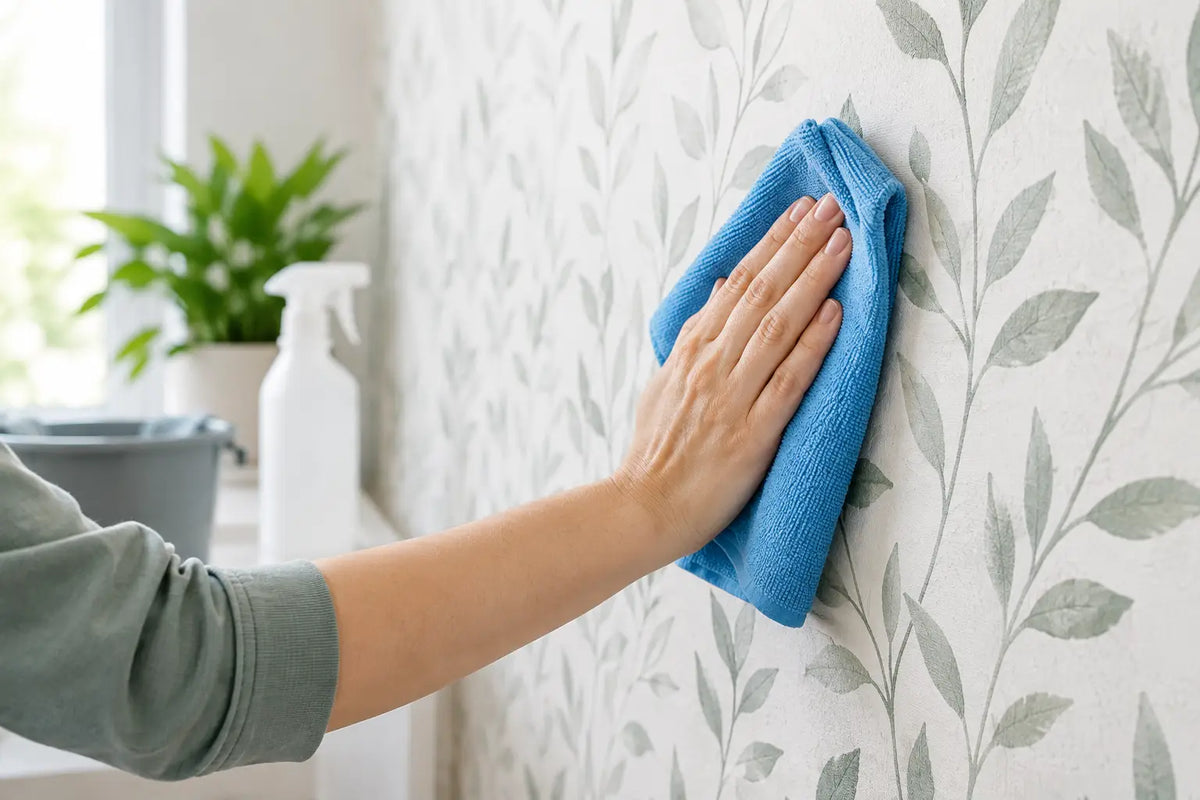 How to Clean Washable Wallpaper Without Damage
