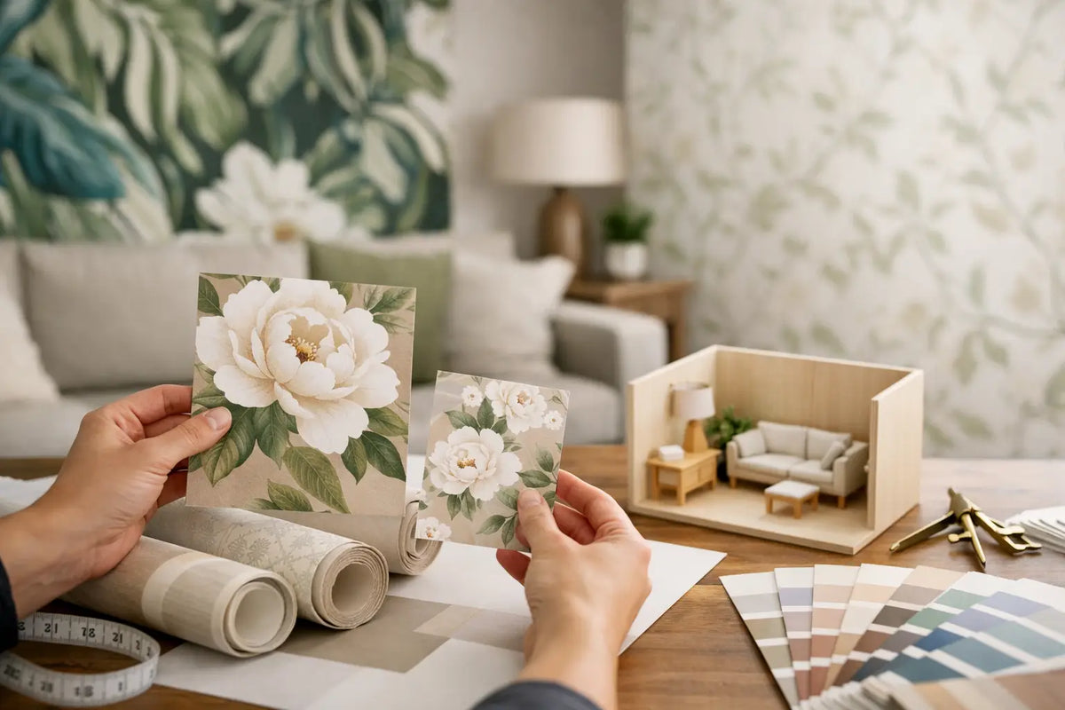 How to Select Wallpaper Scale for Any Room