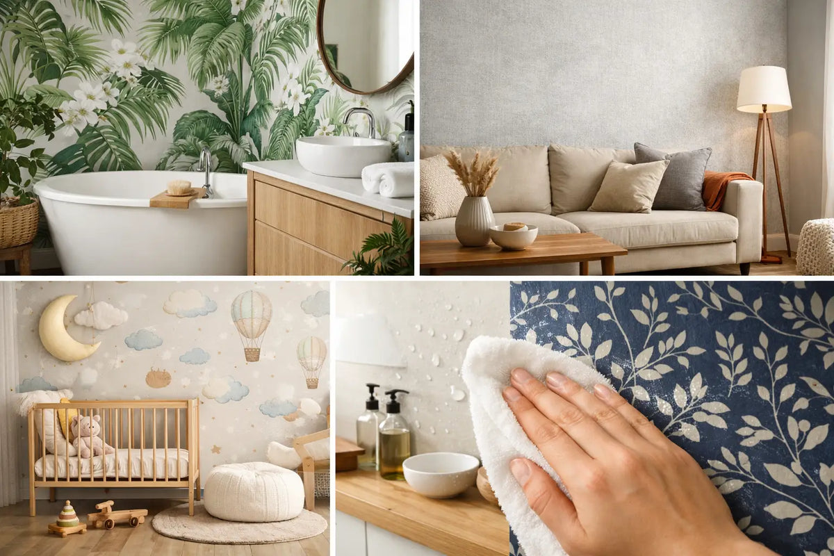Best Washable Wallpaper Options for Every Room