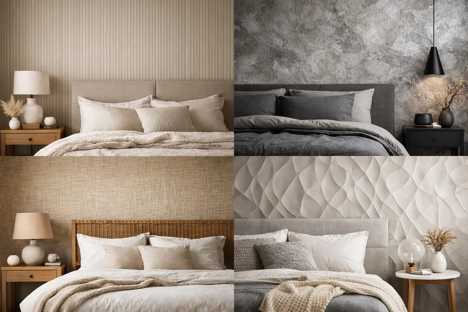 7 Best Textured Wallpaper for Bedrooms to Try