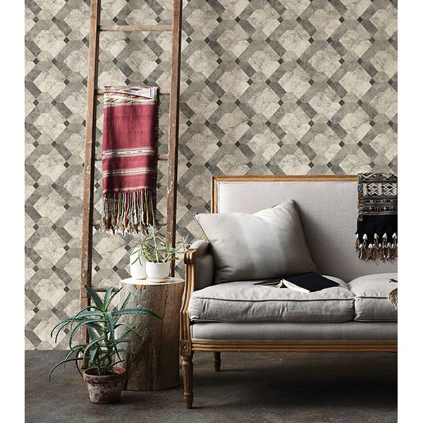 Devonshire Grey Marble Wallpaper FD24055/2540-24055