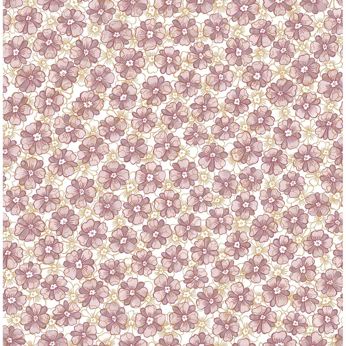 A-Street Prints Allison Lavender Floral 2657-22226/ FD22226