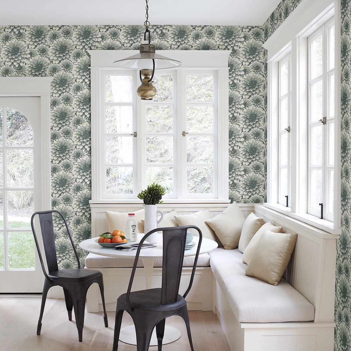 Umbra Teal Floral Wallpaper AN87520/2861-87520