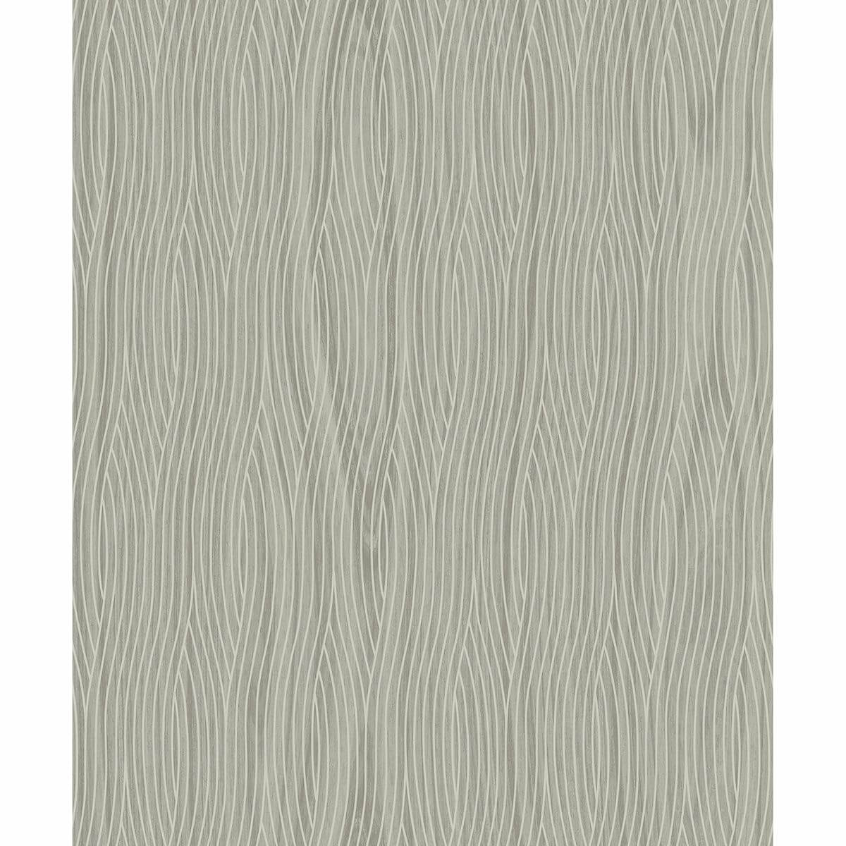 Grayson Grey Geometric Wallpaper