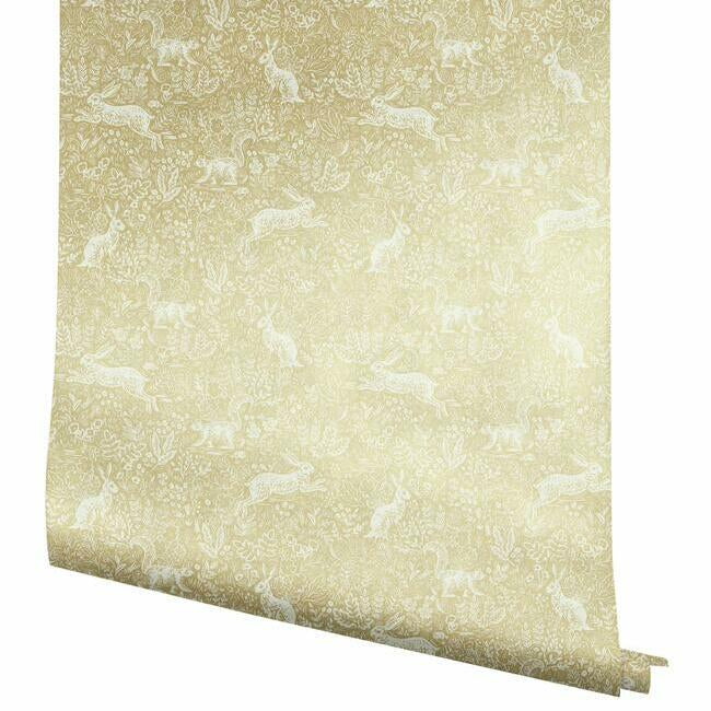 Fable Wallpaper- Gold RI5103