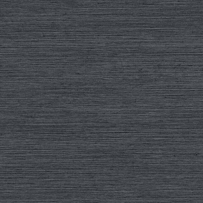 York Shining Sisal Silver/Black Metallic Wallpaper Y6200903