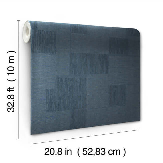 Contour Navy Wallpaper OI0706