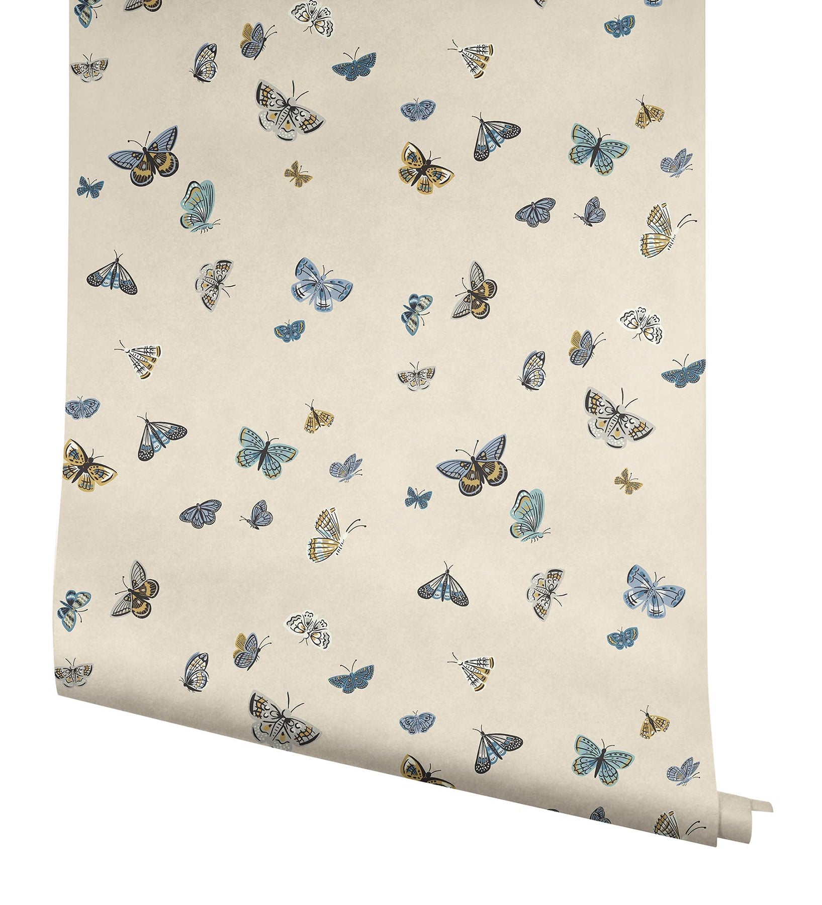Rifle Paper Co. Butterfly House Wallpaper- Linen RF7412