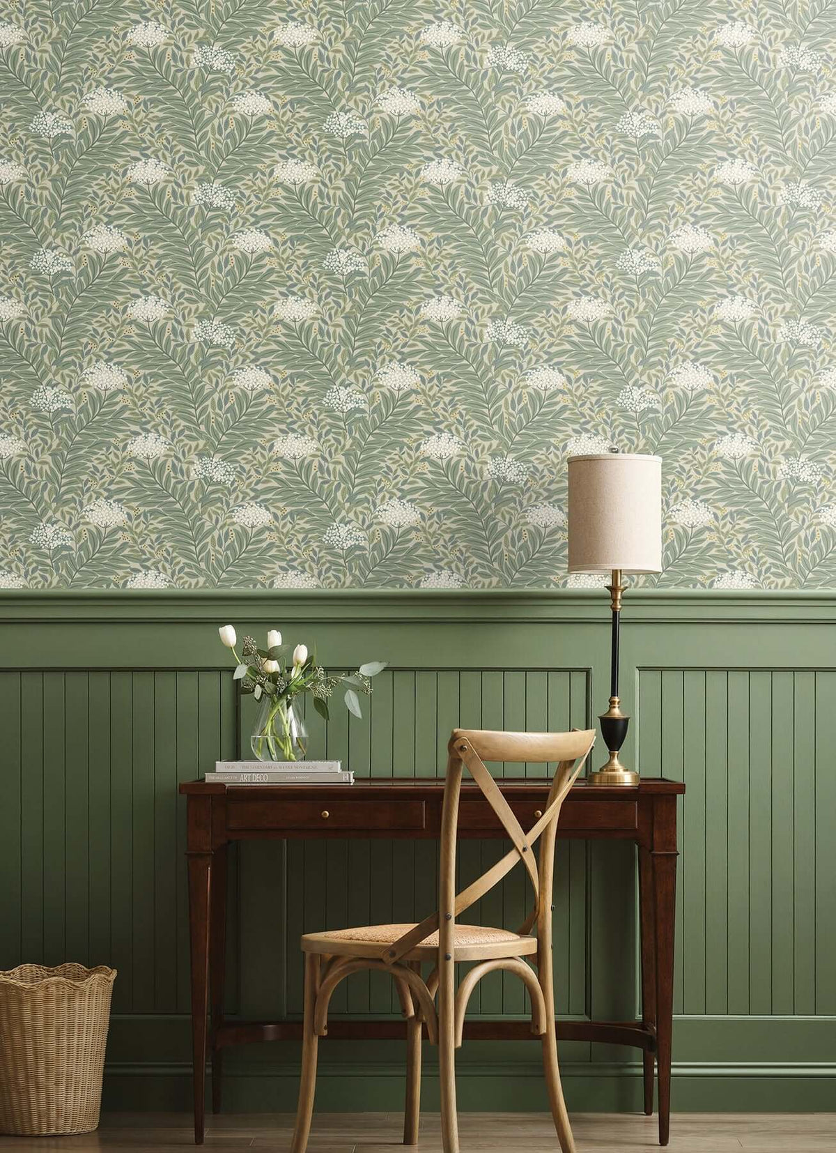 Rifle Paper Co Highgrove Wallpaper- Linen RF7502