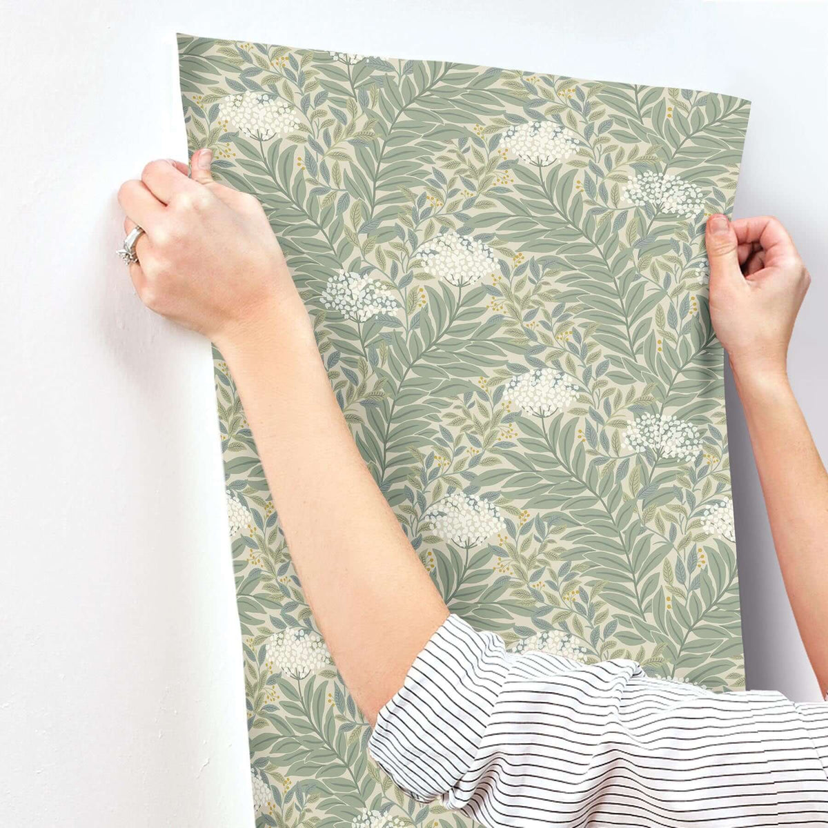Rifle Paper Co Highgrove Wallpaper- Linen RF7502