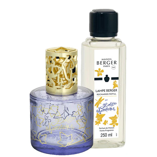 Lolita Lempicka Blue Purple Lampe Gift Set by Maison Berger 314751