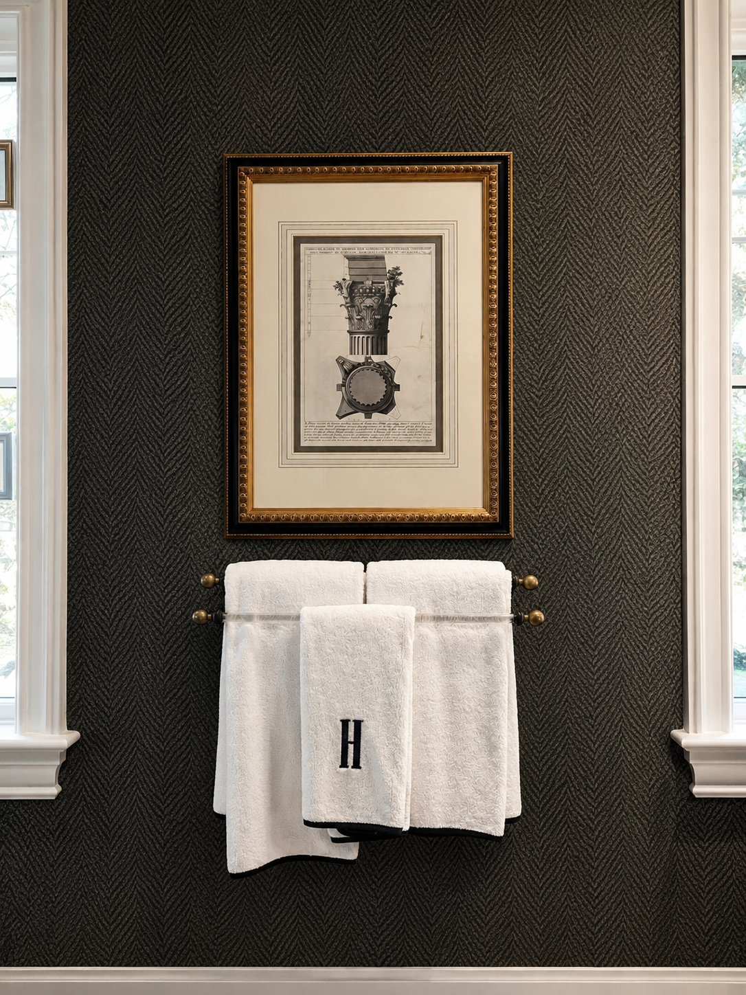 Thibaut Big Sur Black Grasscloth 839-T-72862