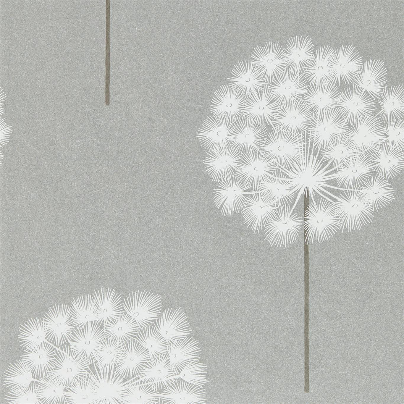 Harlequin Amity Silver/Chalk 111889 Wallpaper HPUT111889