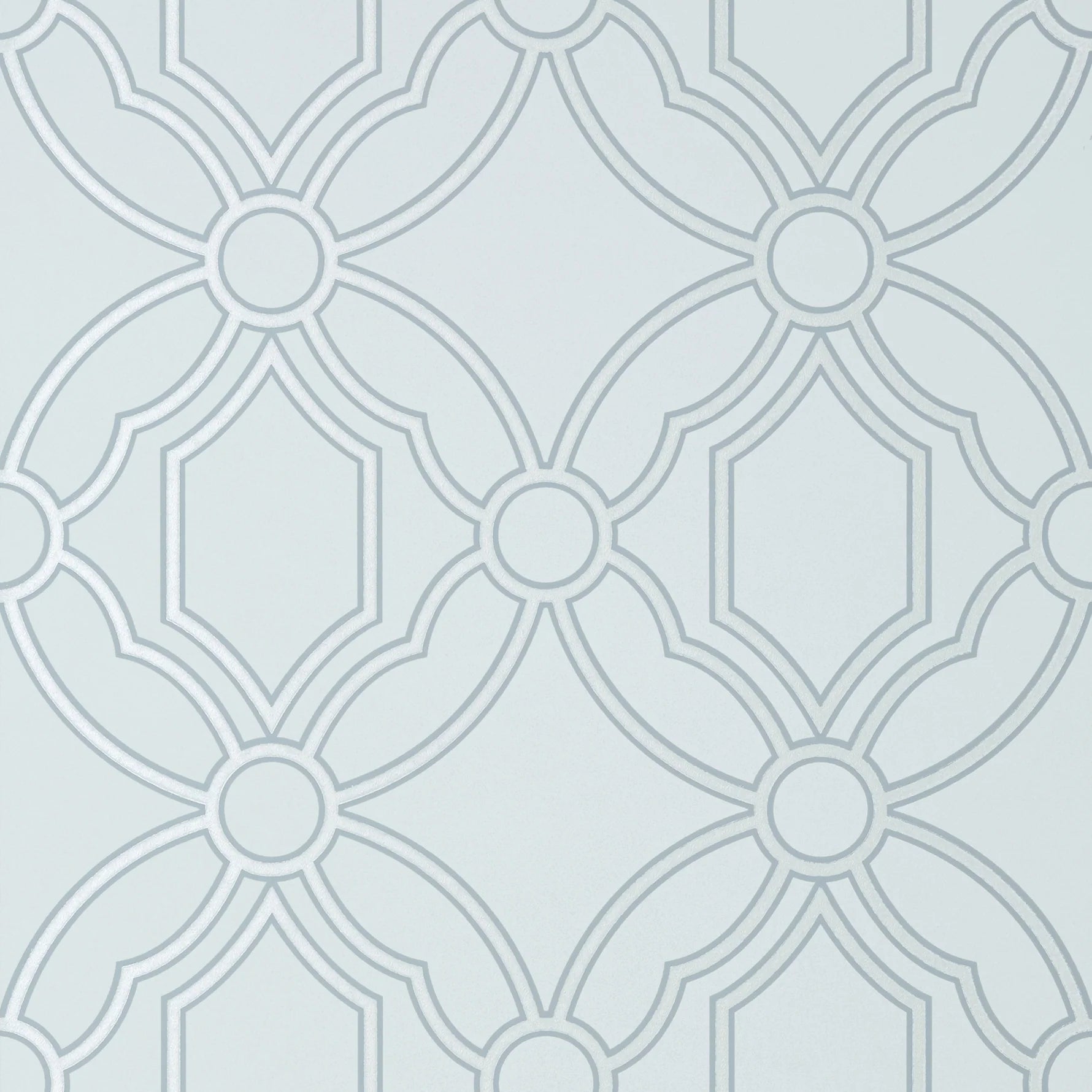 Anna French Roscoe Aqua Blue Wallpaper AT6125