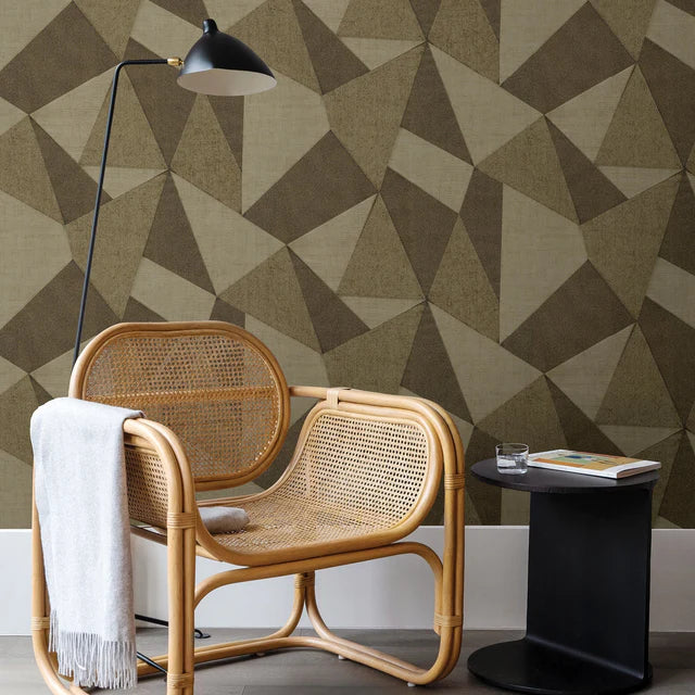 Fine Decor Vance Coffee Prism C88646