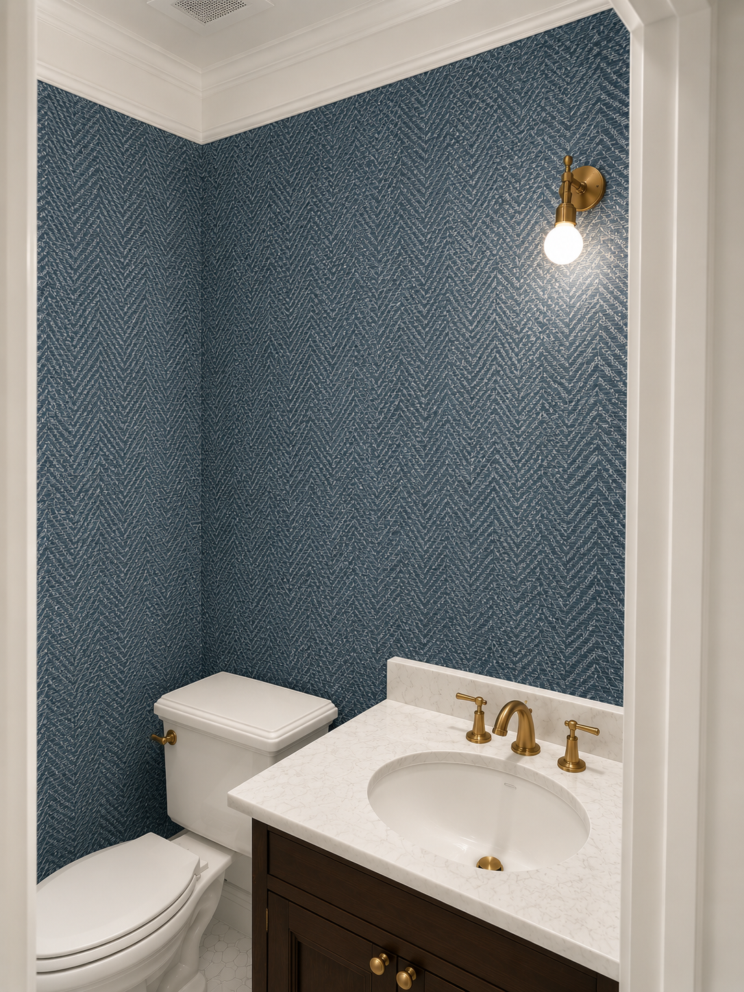 Thibaut Big Sur Navy Grasscloth Resource 4 T72863