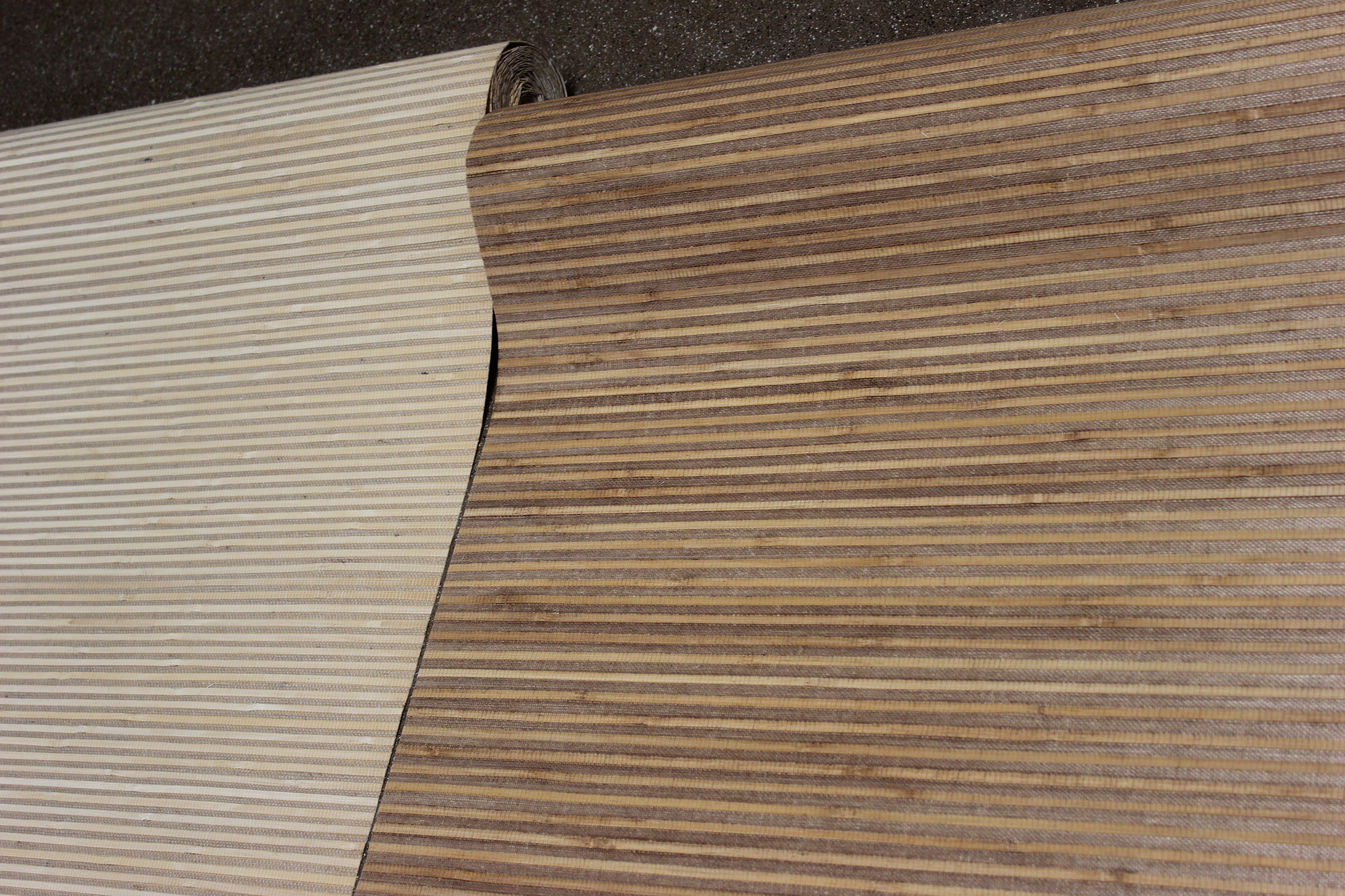 Natural Bamboo Wallpaper Neutral Color from Kenneth James 65658