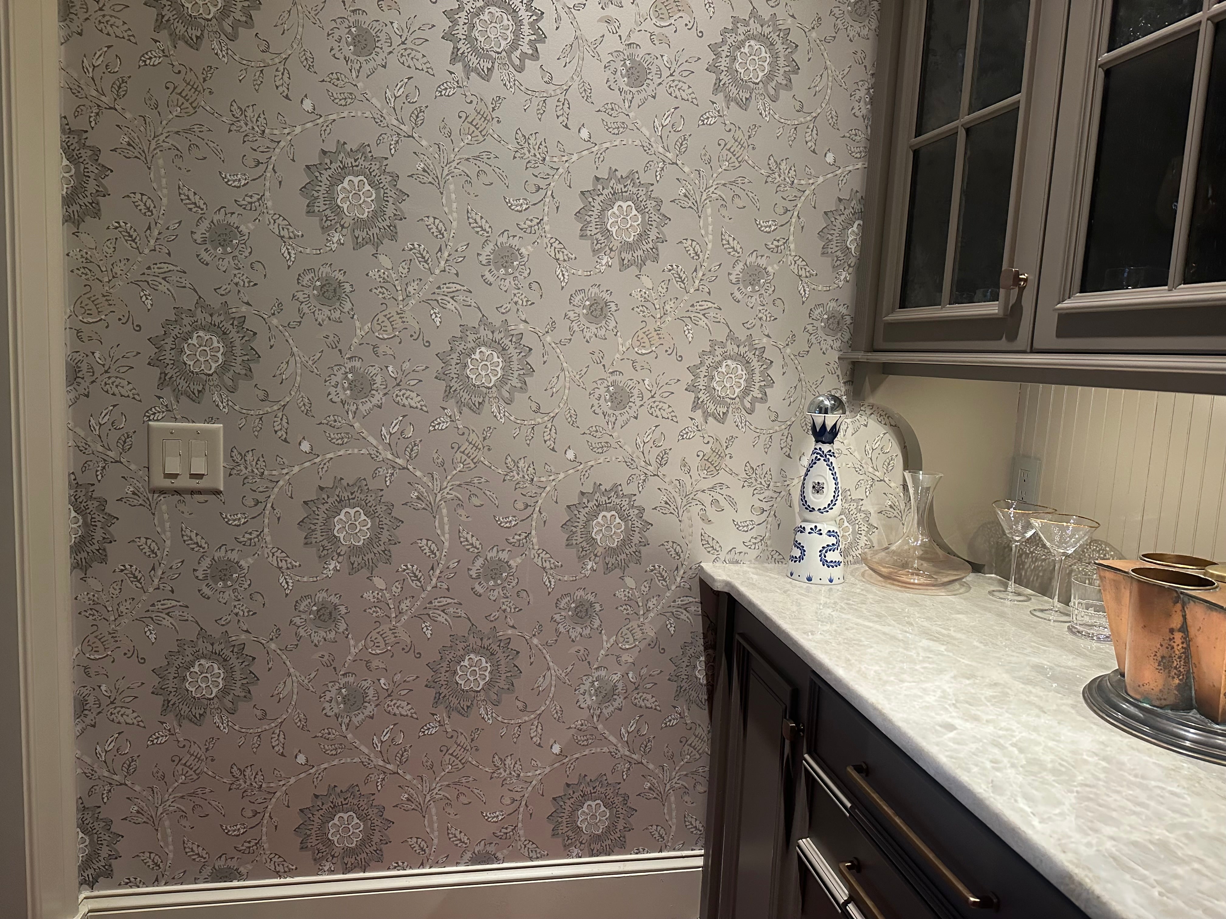 Thibaut Setiva Floral Wallpaper T64155