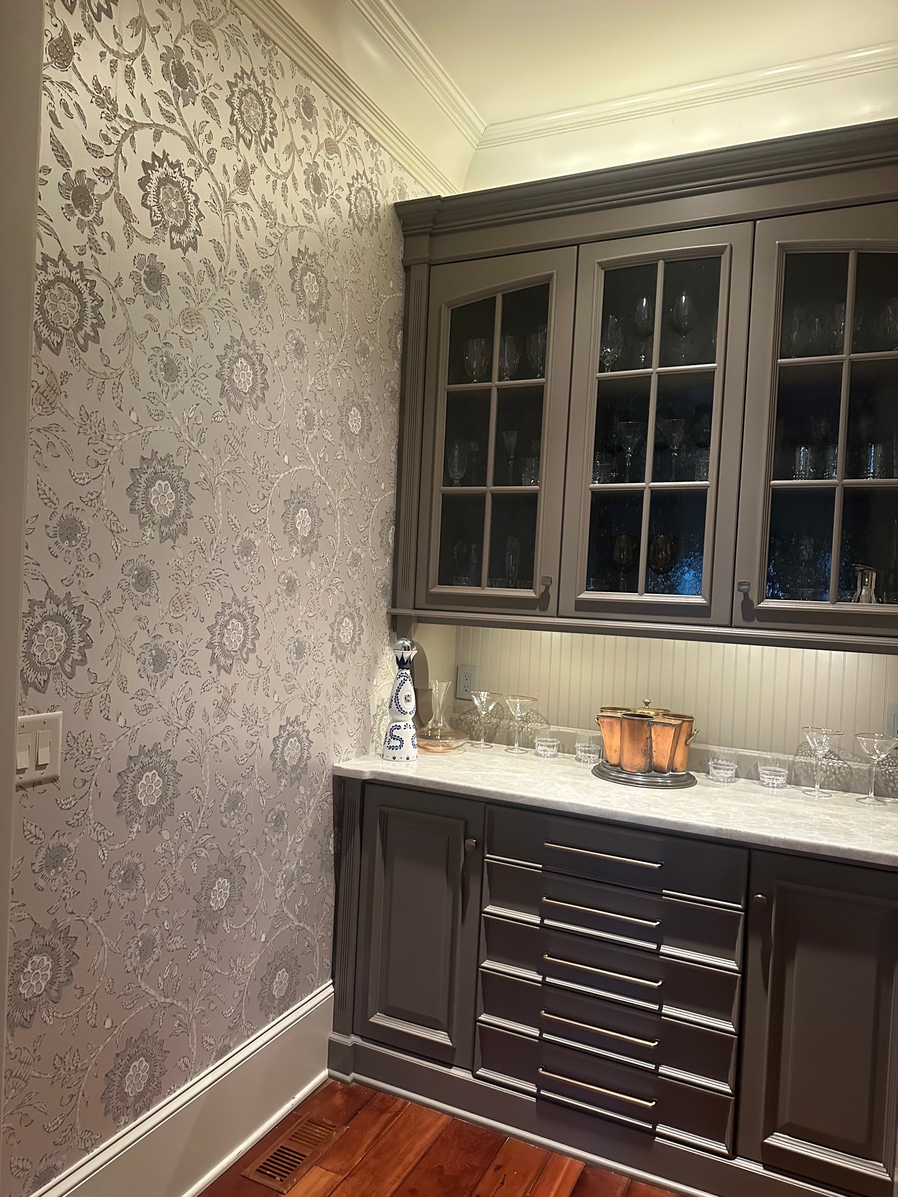 Thibaut Setiva Floral Wallpaper T64155