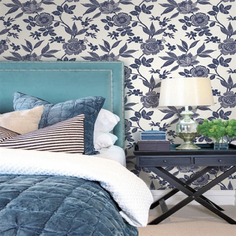 Blue and White Floral SS2556