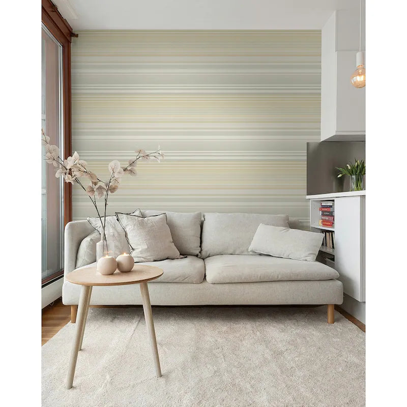 Soft Sand Ombr Horizontal Stripe FS41008