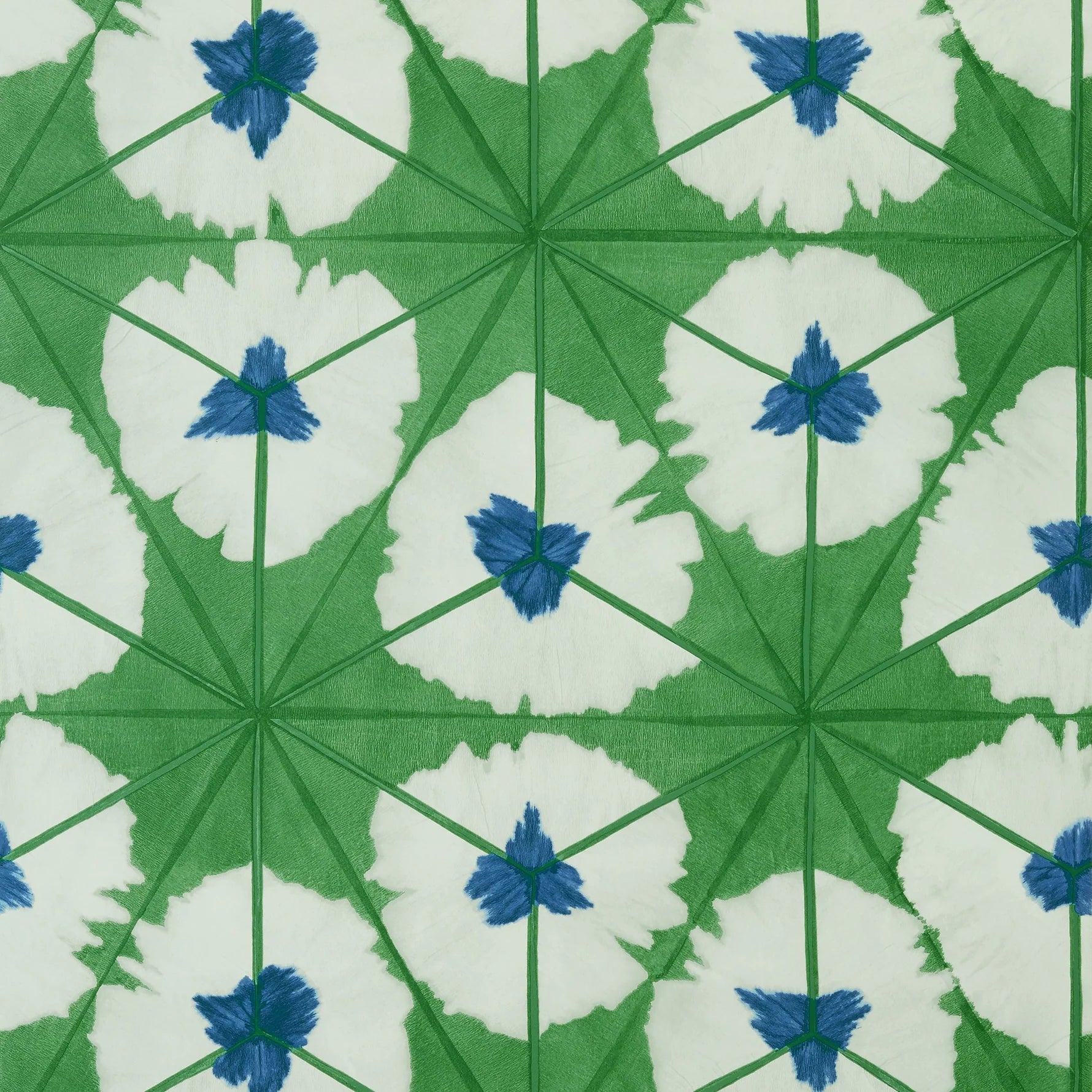 Thibaut Sunburst Emerald Green Floral Wallpaper T13088