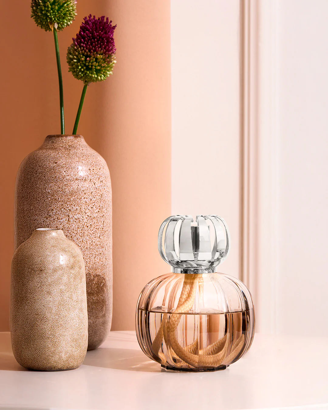 Corali Coral Fragrance Lamp Gift Set with Velvet of Orient 314879