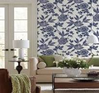 Blue and White Floral SS2556