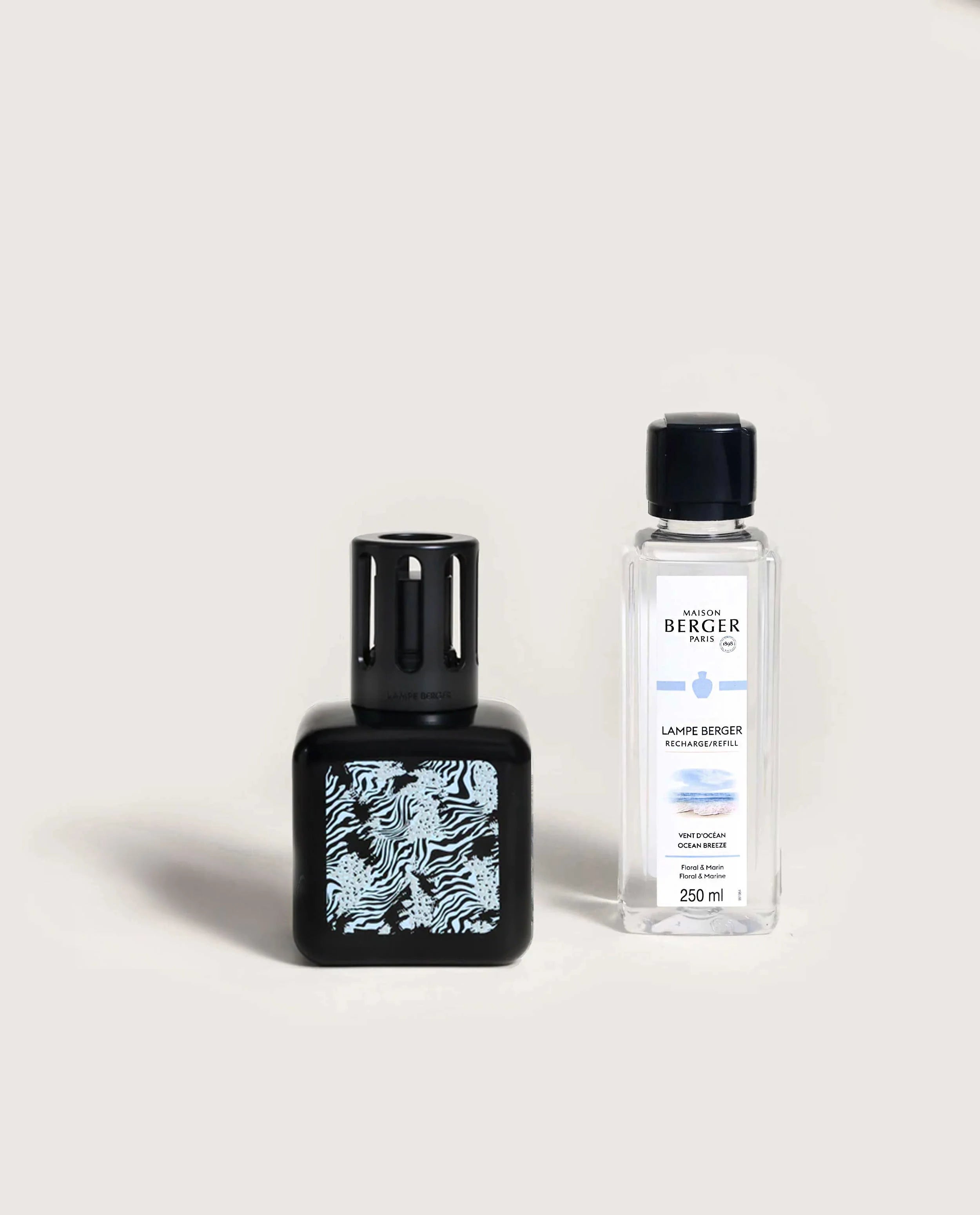 Glaçon Animal Zebra Lamp Gift Set with Ocean Breeze -314809
