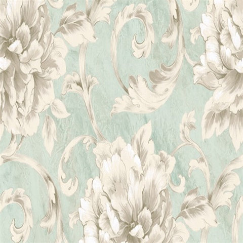 Guillemot Floral Wallpaper LE20602