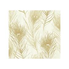CR22505 Jersey, Metallic Gold Feathers - Carl Robinson 10 Island Book