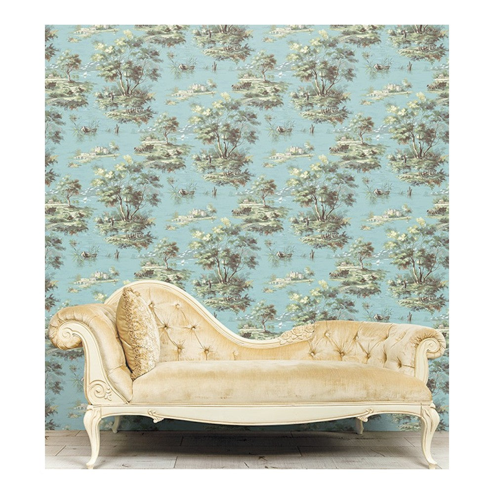 Manor House Toile Wallpaper MH36517