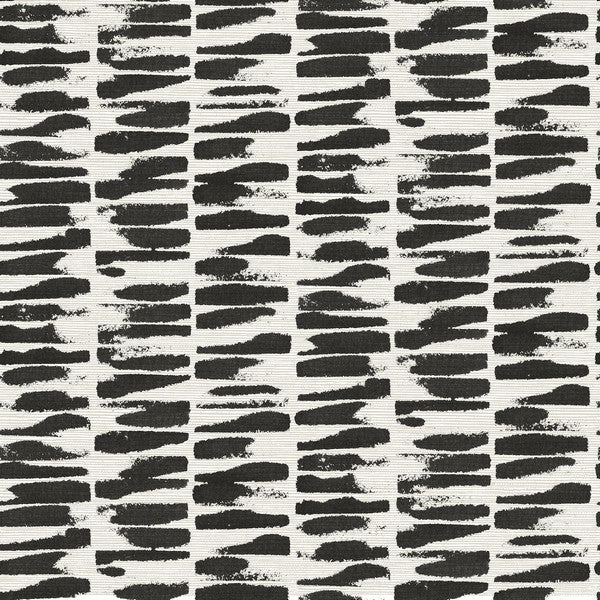 Myrtle Black Abstract Textured Abstract Stripe Wallpaper, 4120-26841 / FD2684