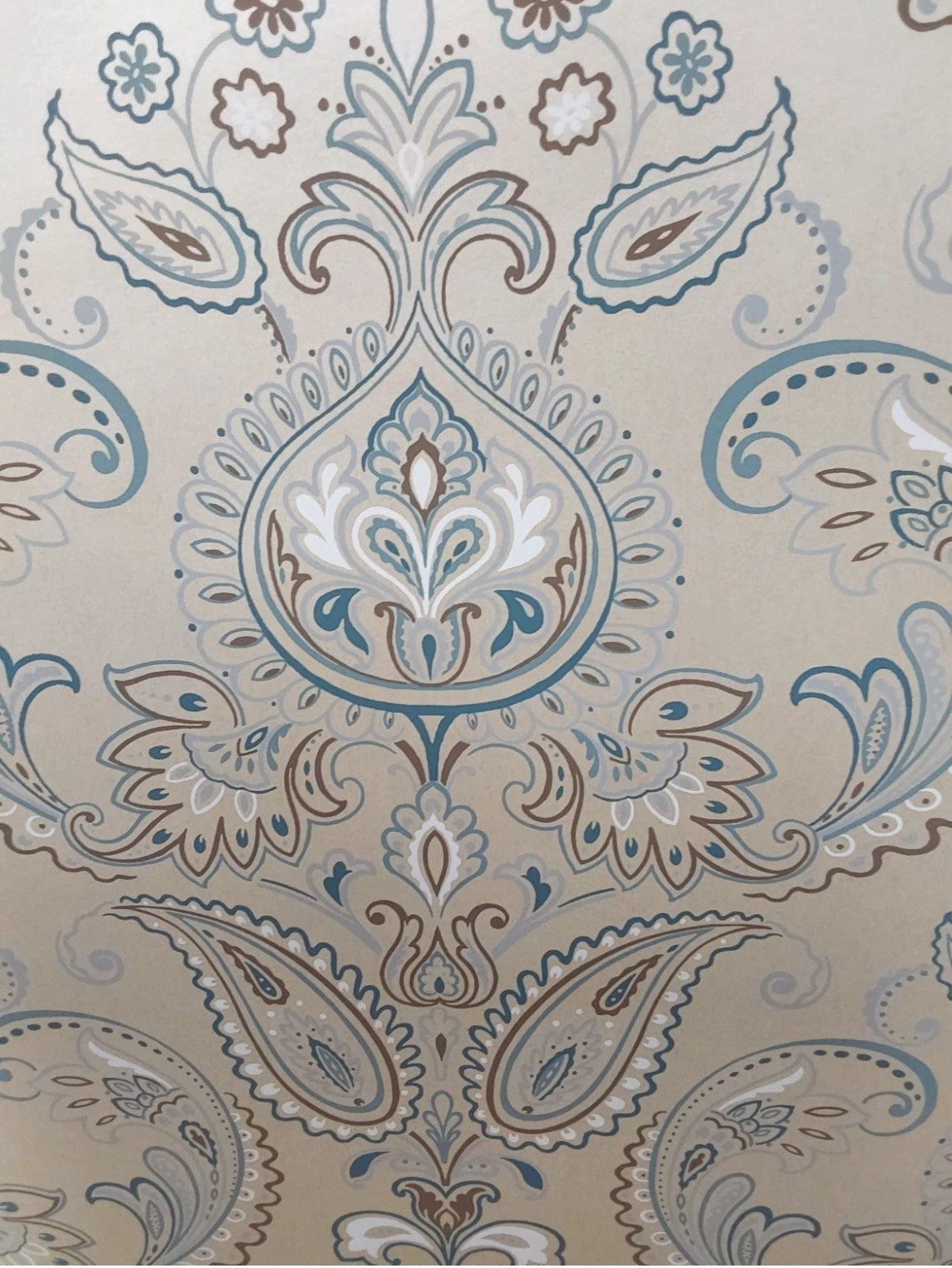 York Candice Olson Elegance Tasara Paisley Pattern ND7074