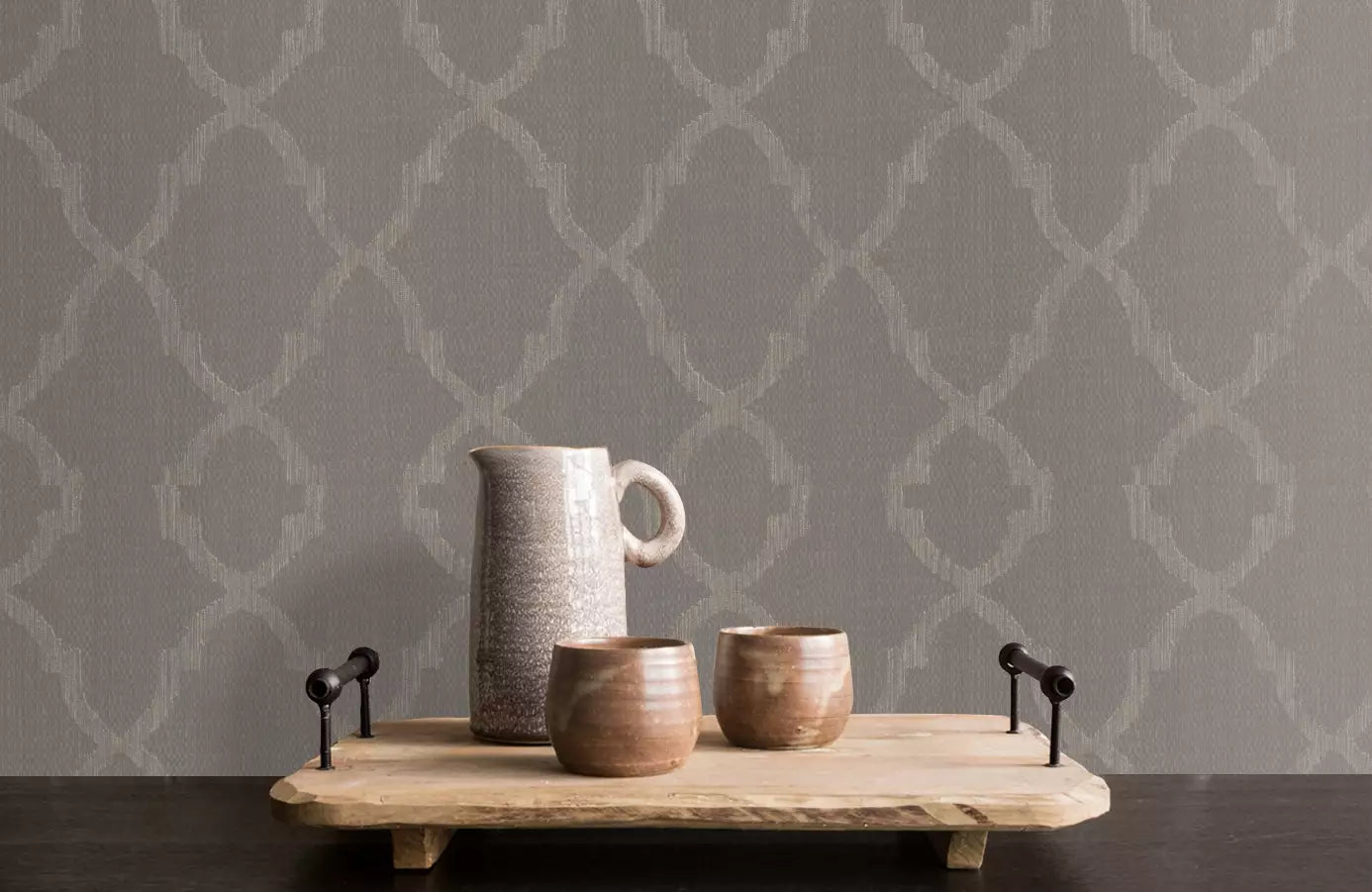 Brown/Beige Fine Decor Prism DL20913