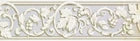 Grape Leaves Swirls Light Gray , Beige and Cream.  Border NP1914B