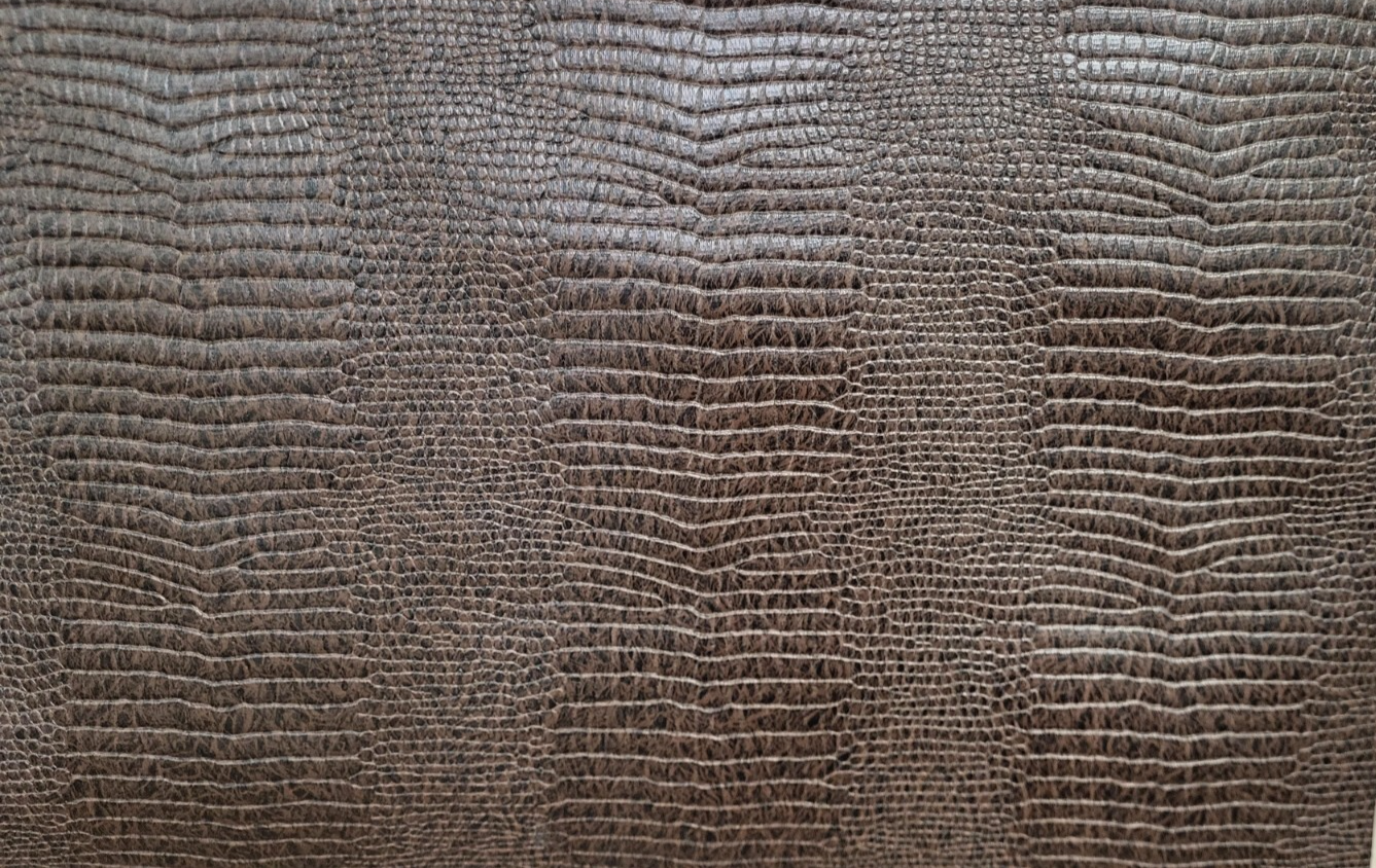 Thibaut Brown Alligator Heavy Textured Fabric Backed Commercial Grade T3014