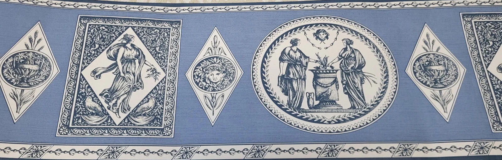Greek / Roman Gods / Goddess Blue And White Border 10050204