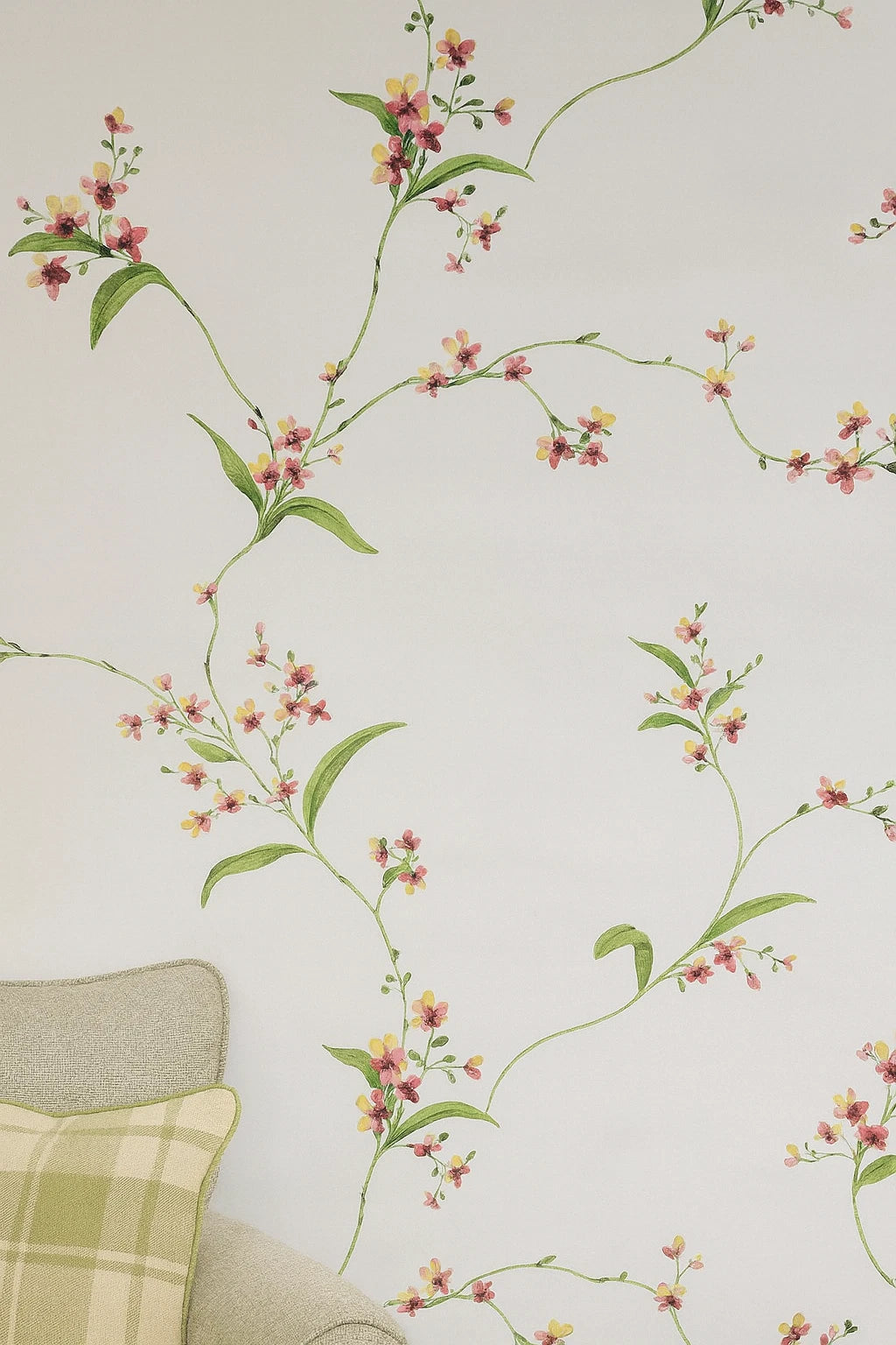 Thibaut Orchid Trail Wallpaper T3135