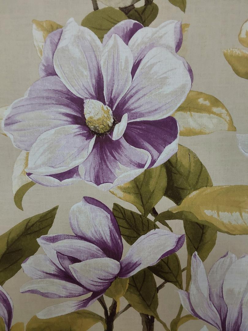 Tobago Floral Seabrook Lavender Wallpaper TR20909