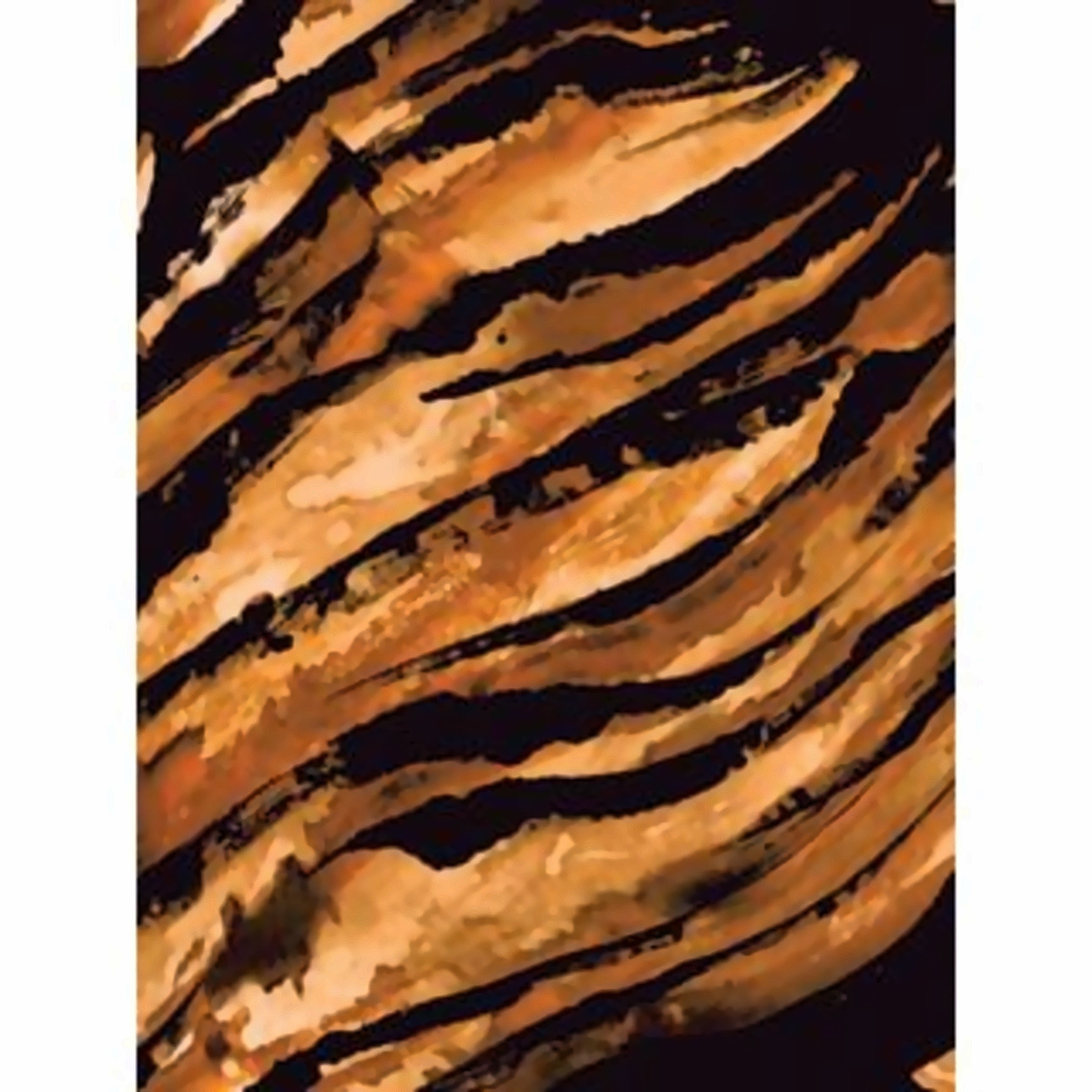 Modern Tiger Animal Print Seabrook Wallpaper LW41005