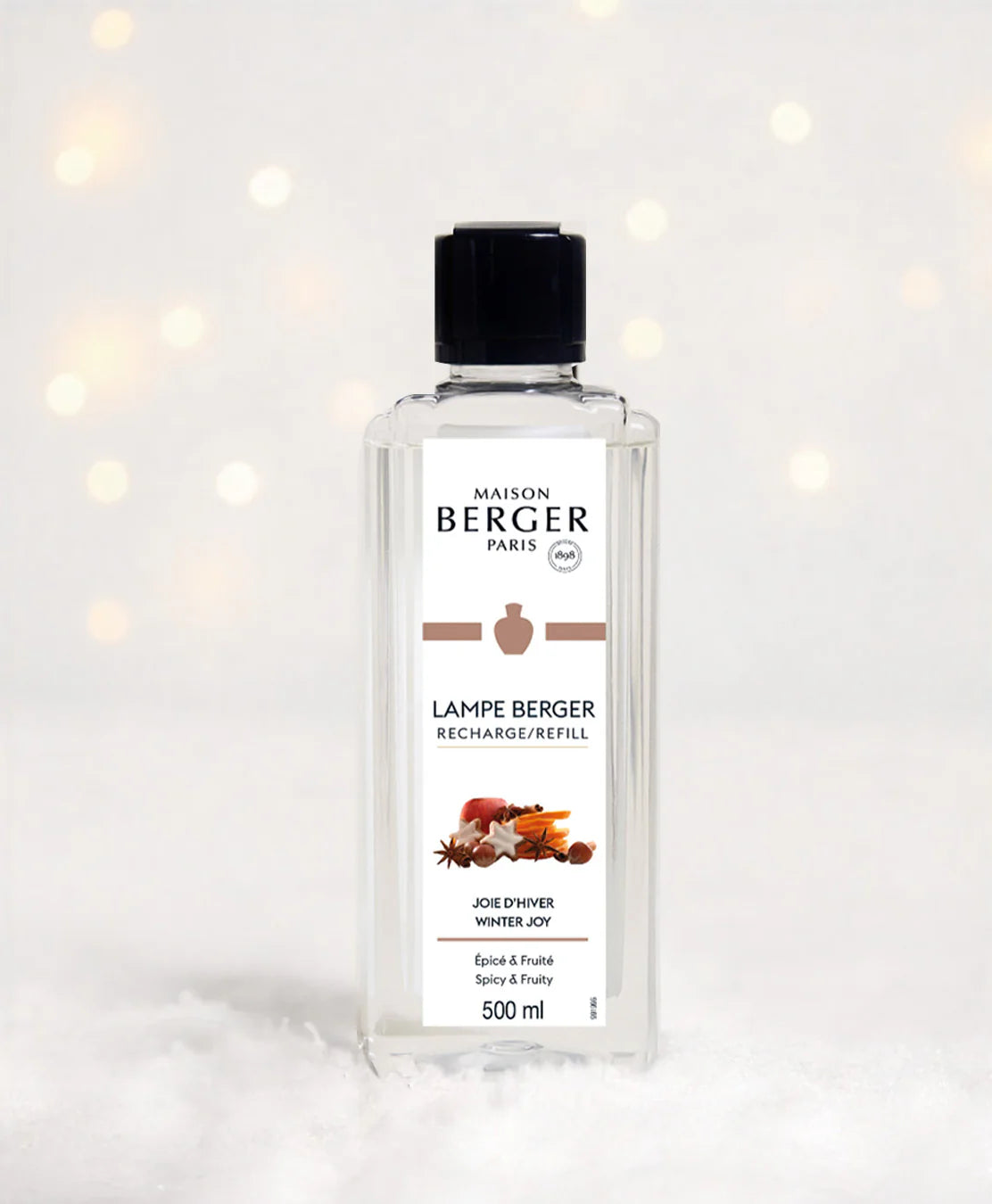 Blush & Spice - Blush Beige Carrée Fragrance Lamp Gift Set with Full-sized Winter Joy 997754