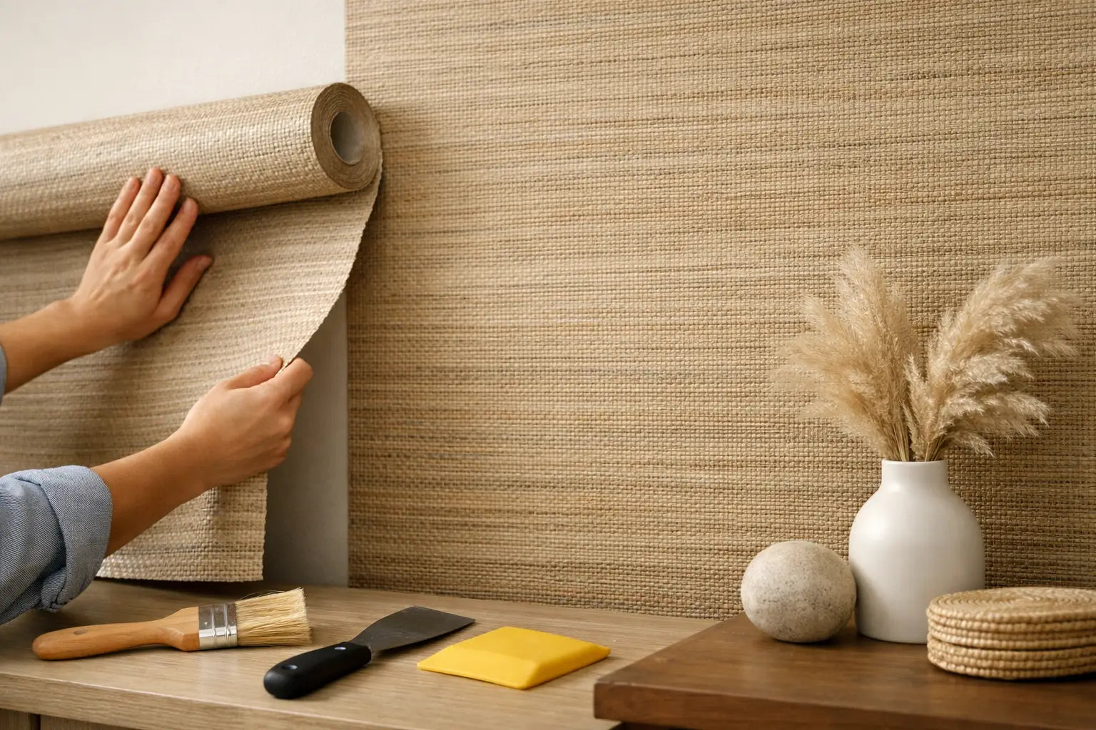 What Is Grasscloth Wallpaper?