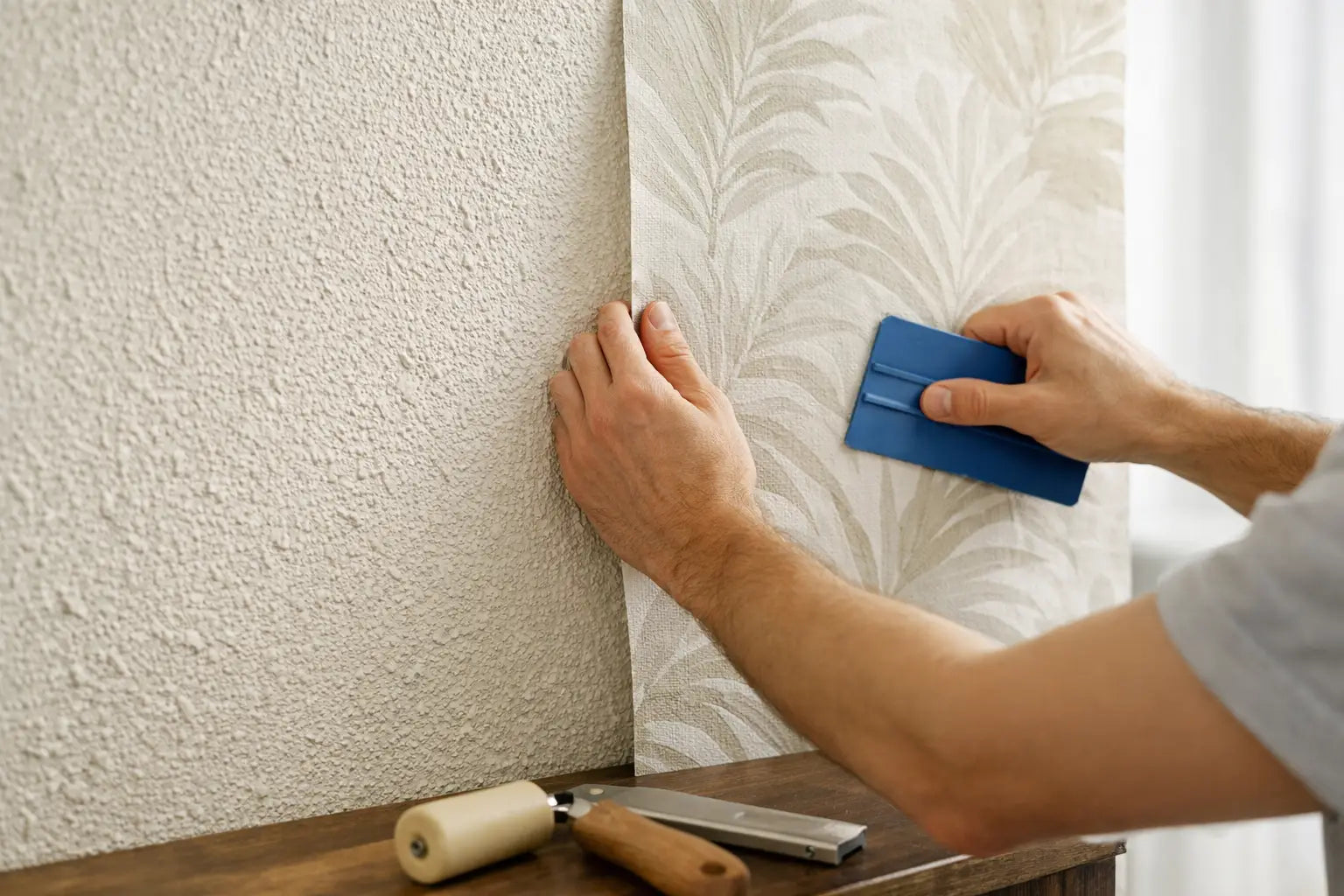 Can You Wallpaper Textured Walls?