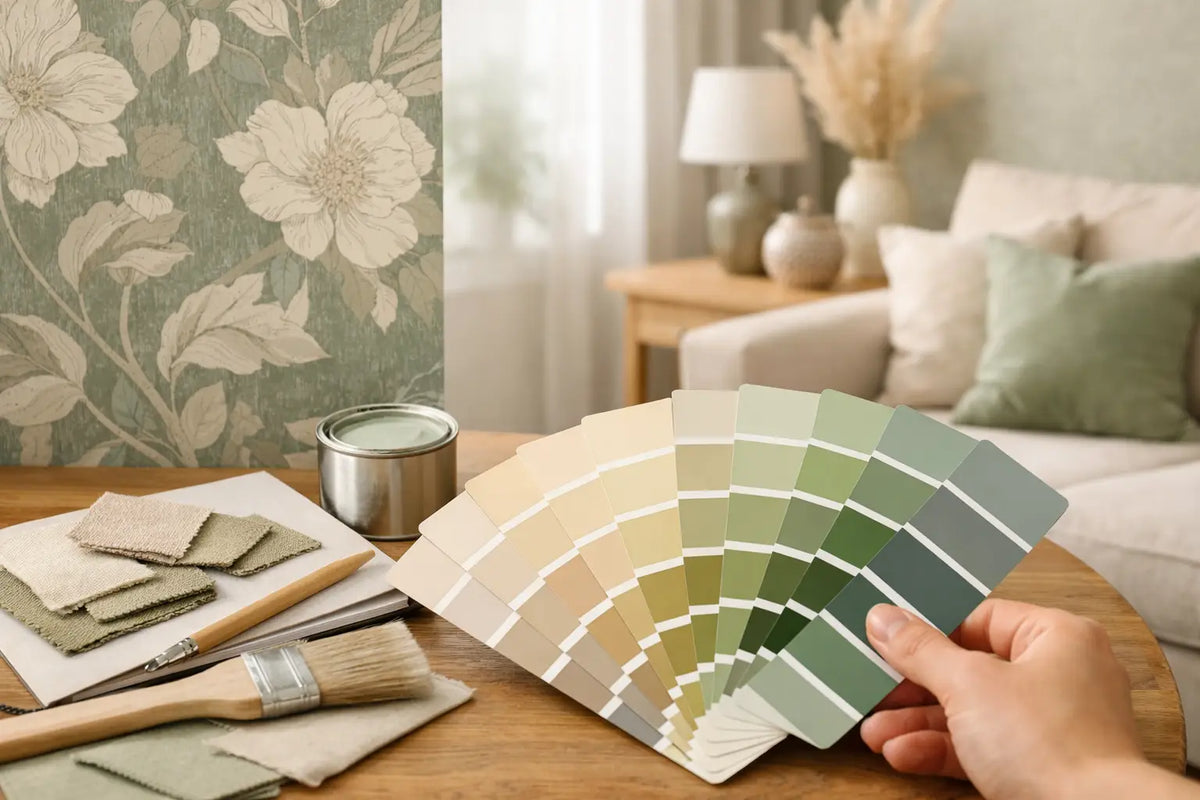 How to Match Wallpaper Colors in Any Room