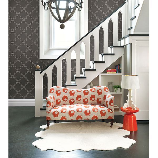FD21801 Charcoal/Silver Geometric A-Street CLOSE OUT