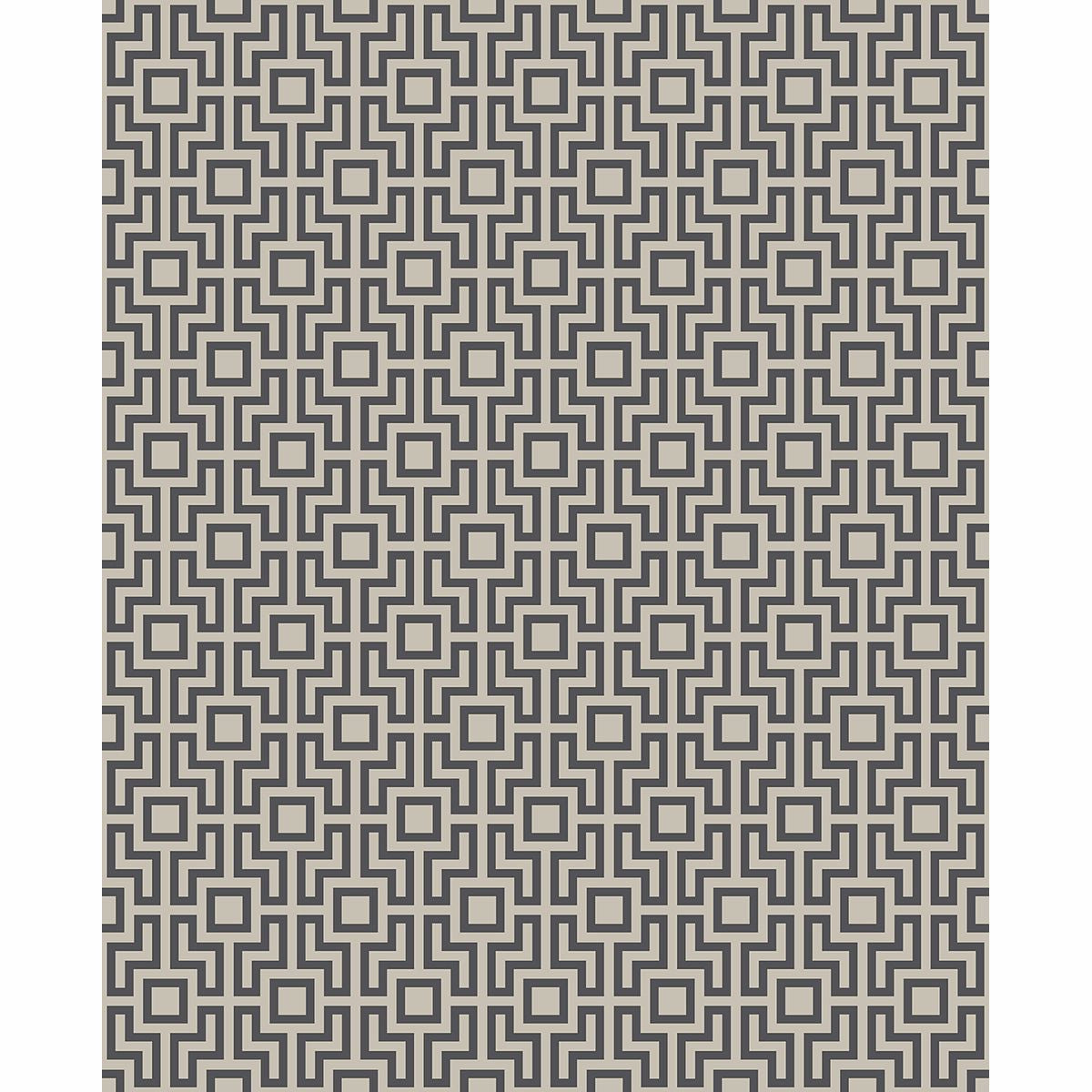 A-Street Prints Boxwood Black Geometric Wallpaper FD24530/ 2782-24530