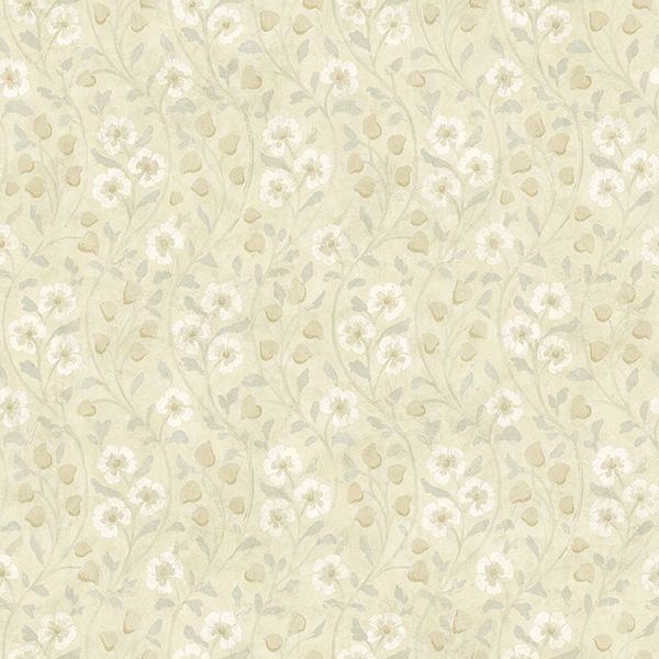 Patsy Beige Floral Wallpaper SCH13053/ 3119-13053
