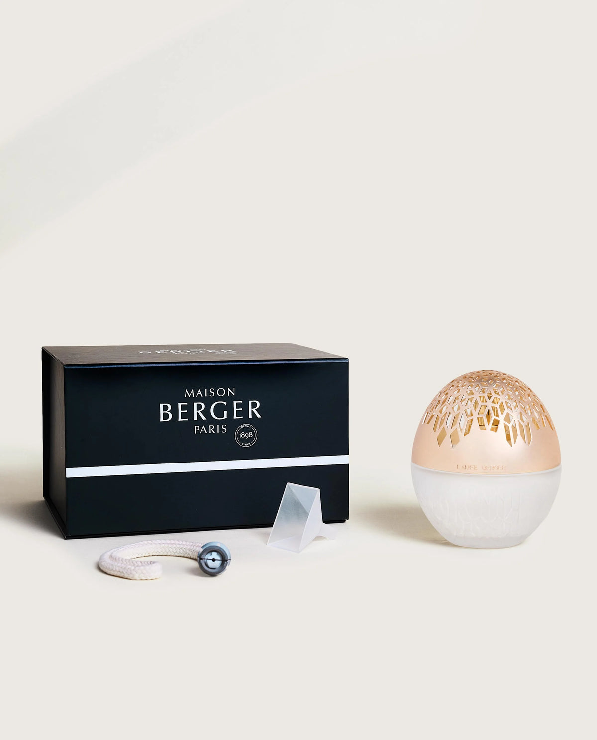 Luka Fragrance Lamp—Frosted/Gold 004867